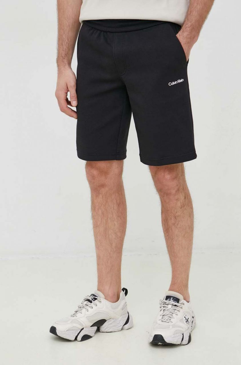 Šortky Calvin Klein pánske, čierna farba, K10K111208