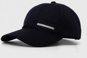 Bavlnená šiltovka Calvin Klein béžová farba,s nášivkou,K50K510661