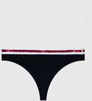 Nohavičky Tommy Hilfiger tmavomodrá farba, UW0UW02455