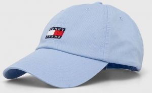Bavlnená šiltovka Tommy Jeans s nášivkou,AW0AW15848