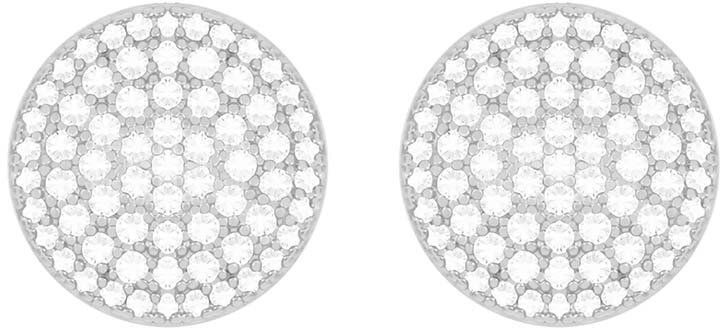 Postriebrené náušnice Lilou Microsetting 1/10/KOL/BIC/SR