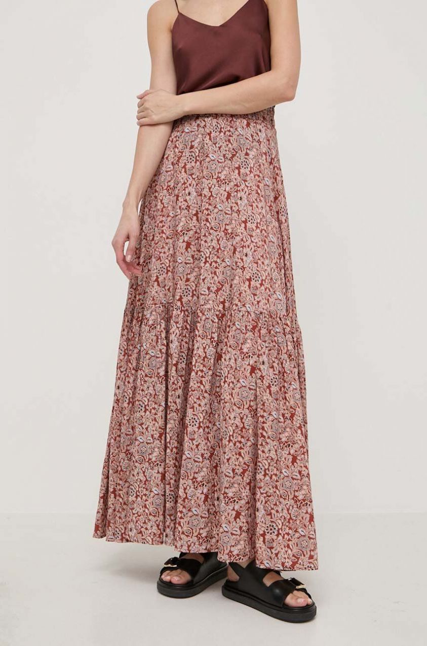Sukňa Ivy Oak maxi,áčkový strih,IO116153