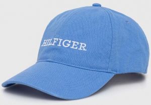 Bavlnená šiltovka Tommy Hilfiger s nášivkou,AM0AM12154