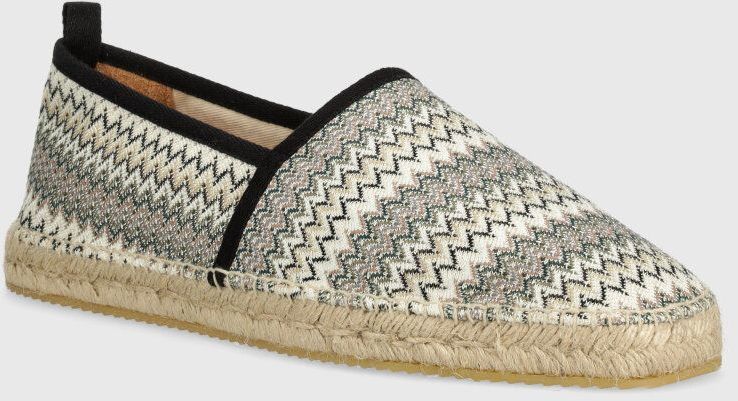Espadrilky Missoni Corfu béžová farba, M29_003