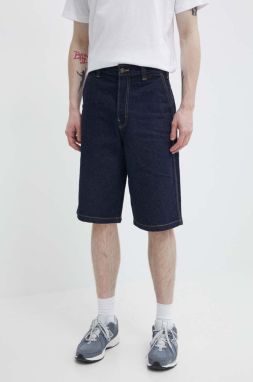 Rifľové krátke nohavice Dickies MADISON pánske, tmavomodrá farba, DK0A4YSY