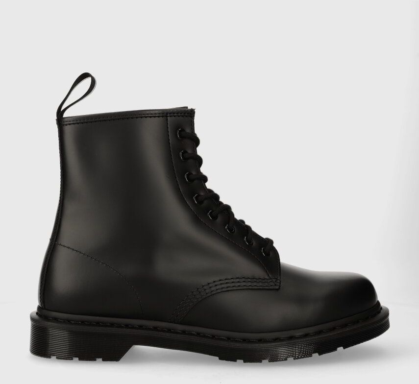 Kožená obuv Dr. Martens 1460 Mono čierna farba DM14353001