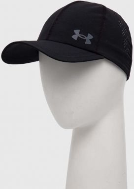 Šiltovka Under Armour Iso Cill Launch čierna farba, jednofarebná
