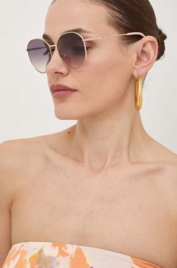 Slnečné okuliare Jimmy Choo dámske, fialová farba, 0JC4007BD,