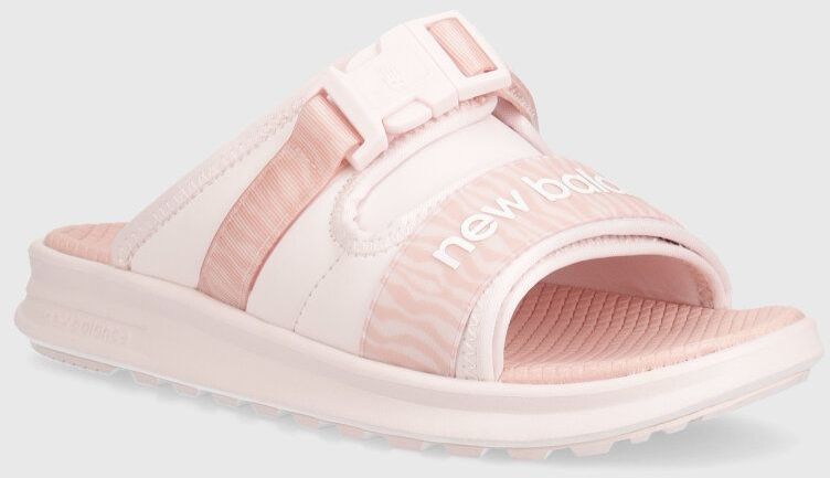 Šľapky New Balance SWA330N3 dámske, ružová farba, SWA330N3