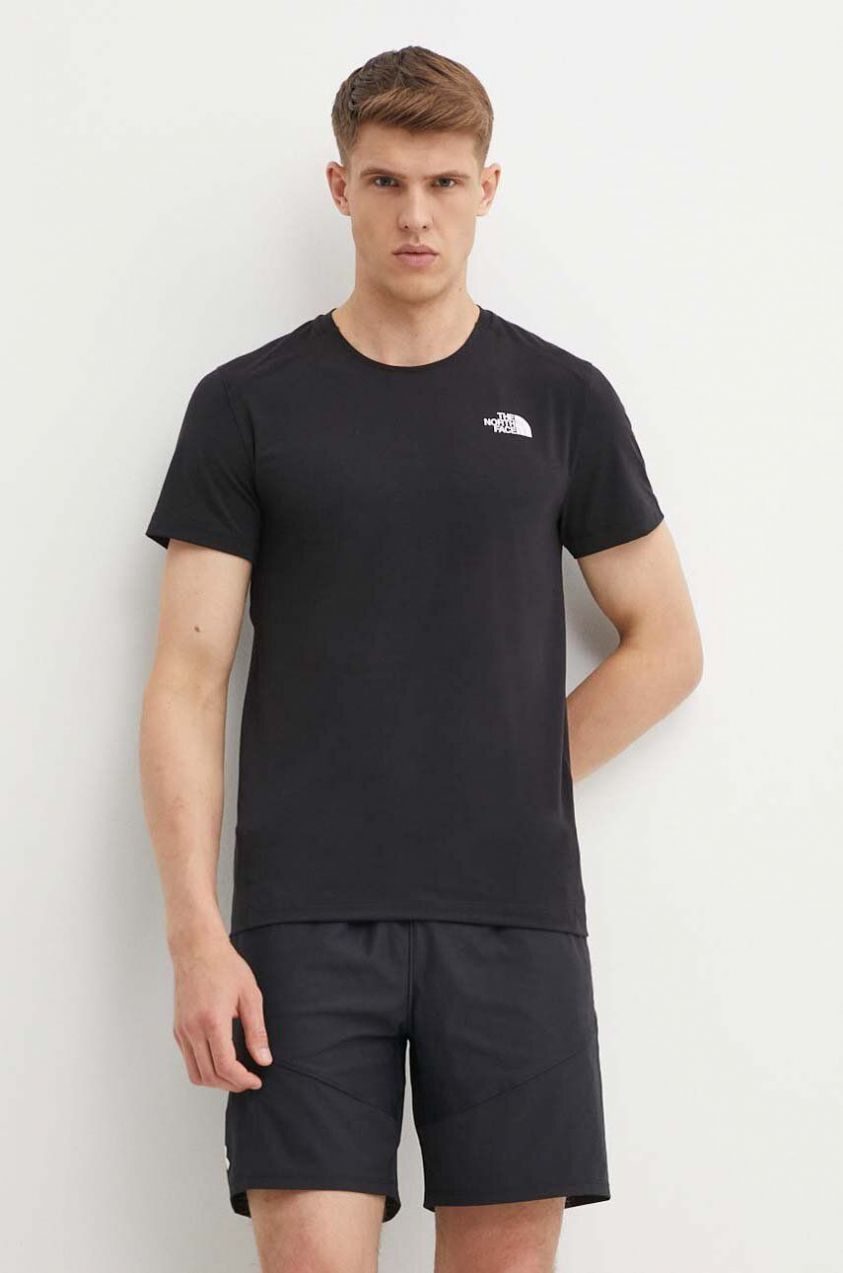 Športové tričko The North Face Lightning Alpine čierna farba, jednofarebný, NF0A87H7JK31