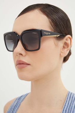 Slnečné okuliare VOGUE dámske, čierna farba, 0VO5553S,
