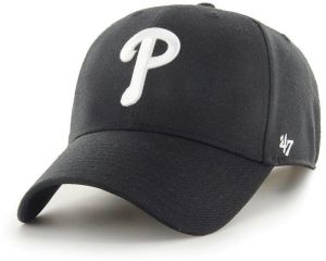 Čiapka 47 brand MLB Philadelphia Phillies čierna farba, s nášivkou