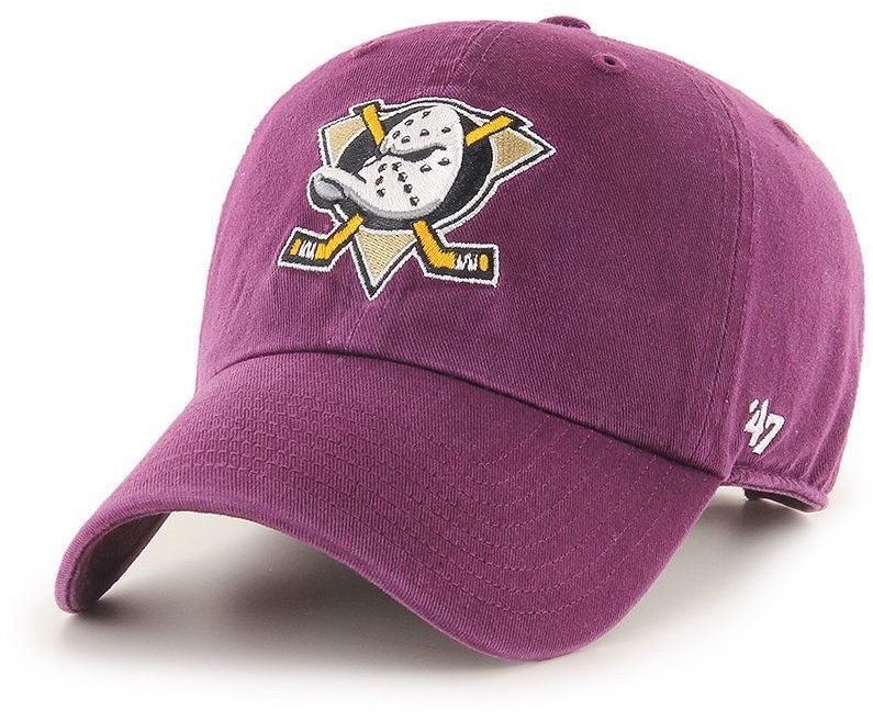 Čiapka 47 brand Anaheim Ducks ružová farba, s nášivkou