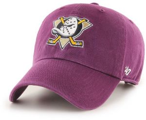Čiapka 47 brand Anaheim Ducks ružová farba, s nášivkou