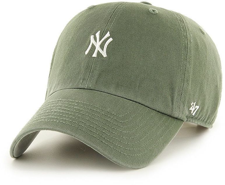 Čiapka 47 brand MLB New York Yankees šedá farba, s nášivkou, B-BSRNR17GWS-MSA