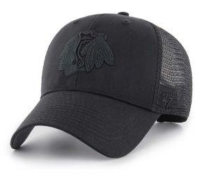 Šiltovka 47 brand NHL Chicago Blackhawks čierna farba, s nášivkou, H-BRANS04CTP-BKC