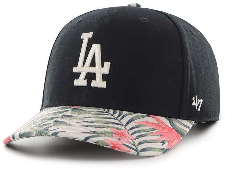 Šiltovka 47 brand MLB Los Angeles Dodgers čierna farba, s nášivkou