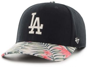 Šiltovka 47 brand MLB Los Angeles Dodgers čierna farba, s nášivkou