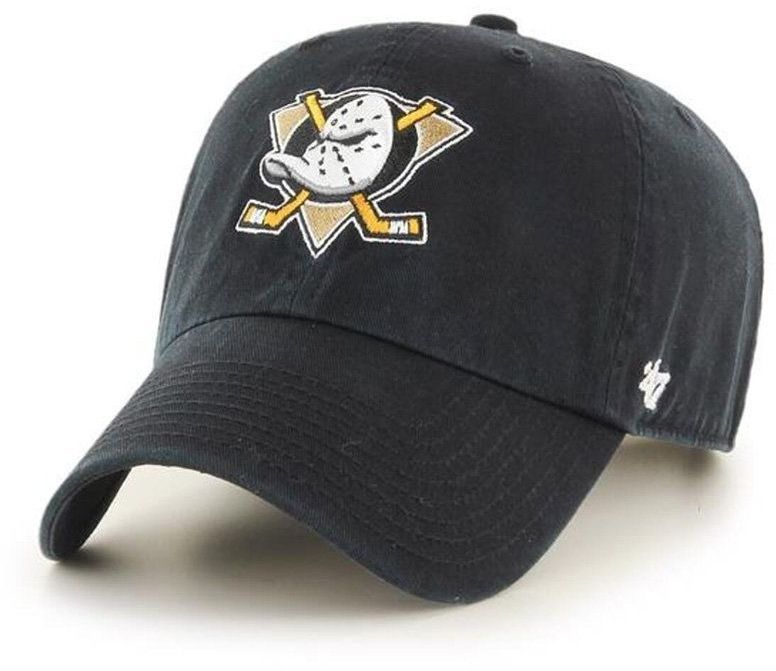 Šiltovka 47 brand NHL Anaheim Ducks čierna farba, s nášivkou
