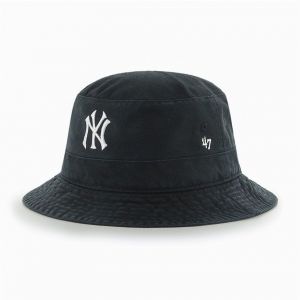 Klobúk 47 brand MLB New York Yankees čierna farba, bavlnený