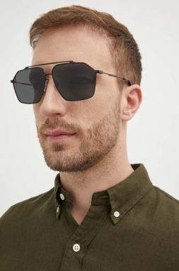 Slnečné okuliare Dolce & Gabbana pánske, čierna farba