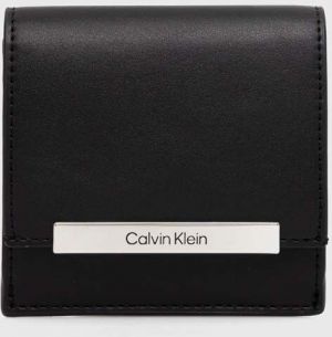 Peňaženka Calvin Klein dámska, čierna farba, K60K612206