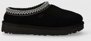 Semišové papuče UGG W TASMAN čierna farba, 5955 BLK
