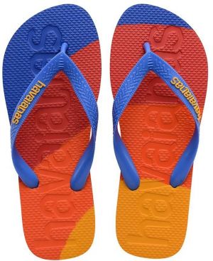 Žabky Havaianas TOP LOGOMNIA COLORS II dámske, na plochom podpätku, 4147526.3847