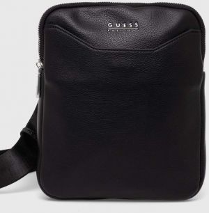 Malá taška Guess MESTRE čierna farba, HMMETU P4223