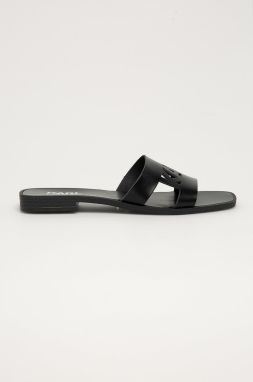 Karl Lagerfeld - Kožené šľapky SKOOT KL80405