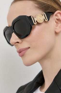 Slnečné okuliare Versace dámske, čierna farba, 0VE4424U