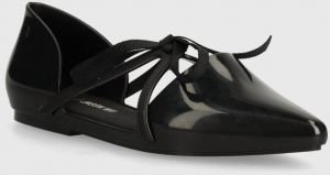 Baleríny Melissa MELISSA POINTY STRIPE + JASON WU AD čierna farba, M 33435 1003