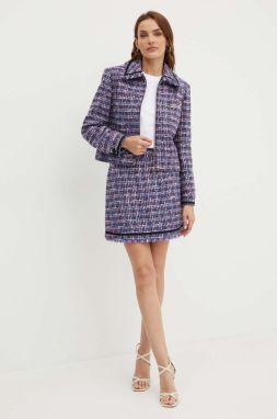 Sukňa Karl Lagerfeld mini, rovný strih, 245W1202