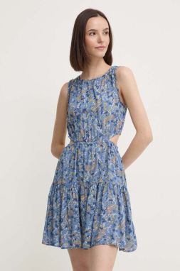 Šaty Pepe Jeans MINDY mini, áčkový strih, PL953562