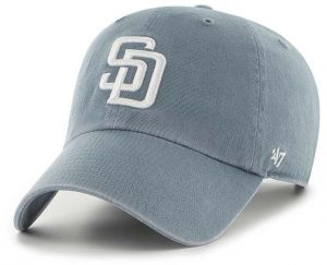 Šiltovka 47 brand MLB San Diego Padres šedá farba, s nášivkou, B-NLRGW21GWS-S0