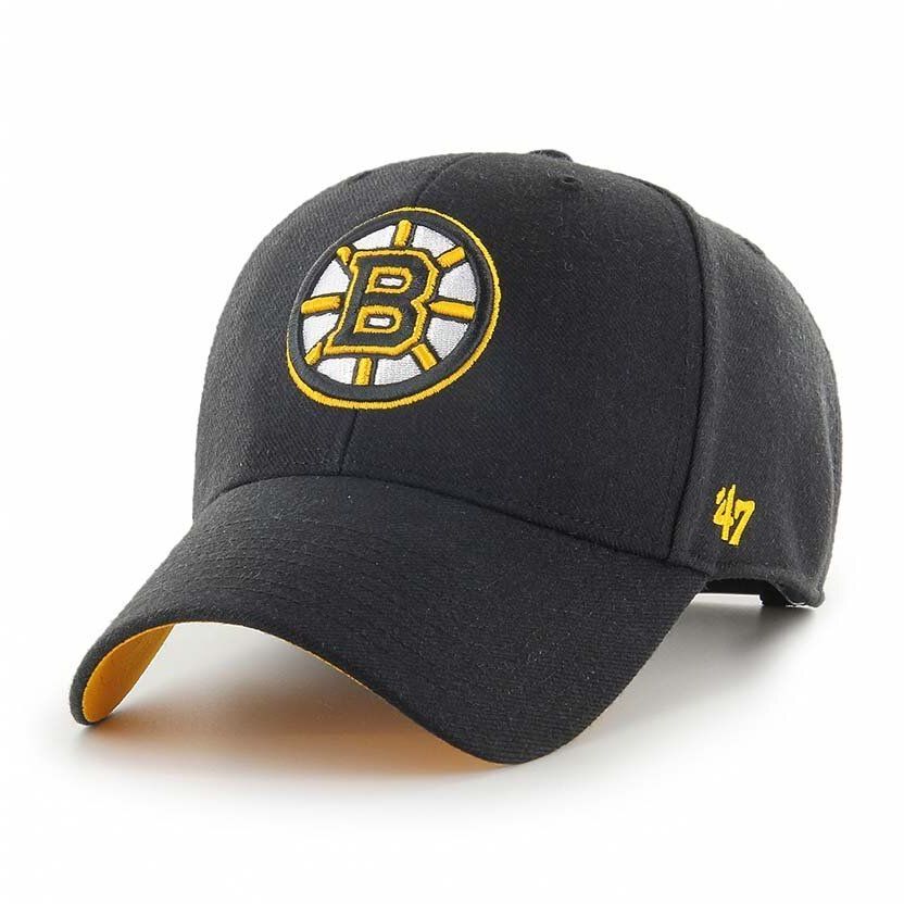 Šiltovka 47 brand NHL Boston Bruins čierna farba, s nášivkou, H-BLPMS01WBP-BK