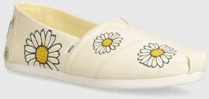 Espadrilky Toms Alpargata béžová farba, 10019695