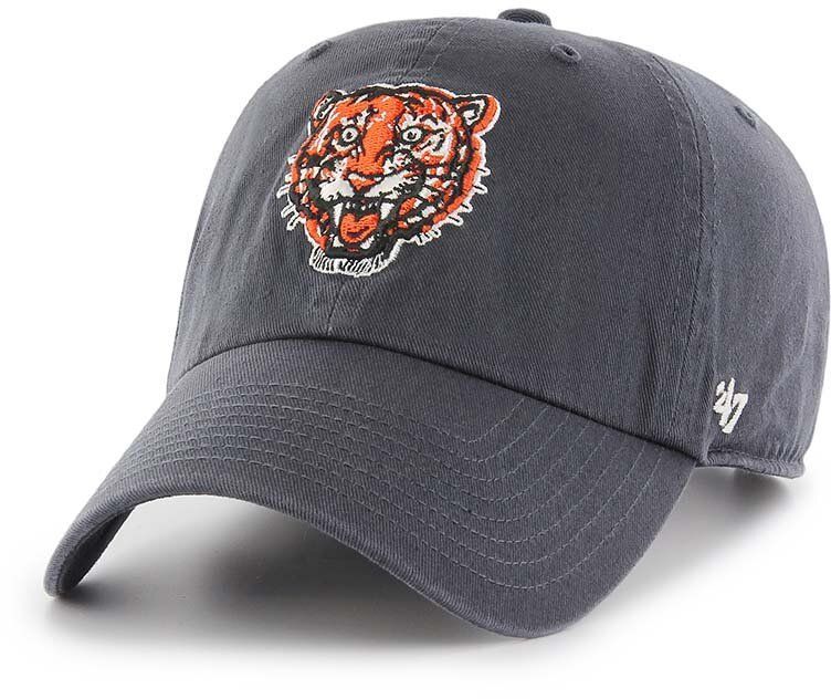 Bavlnená šiltovka 47 brand MLB Detroit Tigers tmavomodrá farba, s nášivkou, BCPTN-RGW09GWSNL-VN57