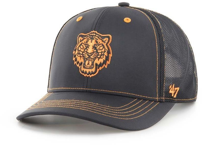 Šiltovka 47 brand MLB Detroit Tigers čierna farba, s nášivkou, B-XRAYD09BBP-BK