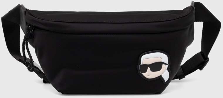 Ľadvinka Karl Lagerfeld čierna farba, 245M3002