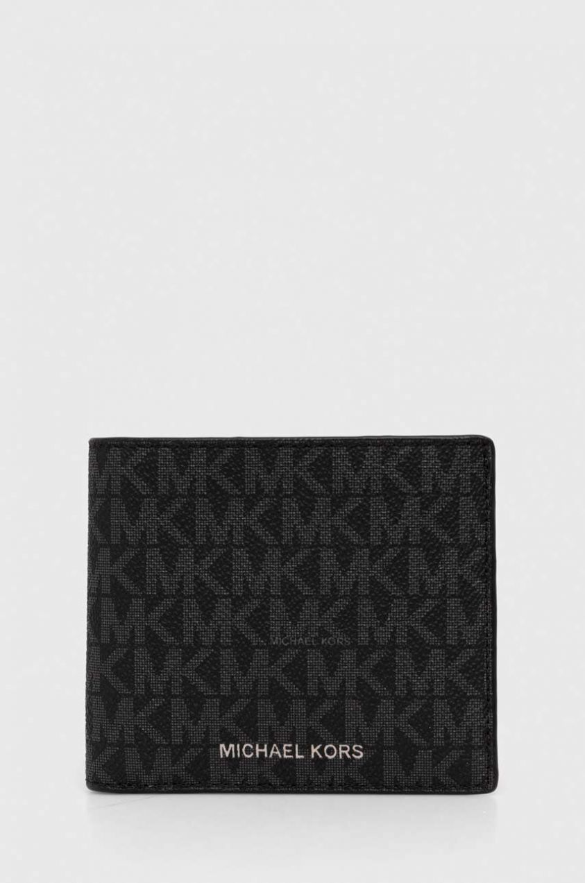 Peňaženka Michael Kors pánska, čierna farba, 39S4LHUF2B