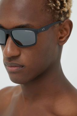 Slnečné okuliare Armani Exchange pánske, čierna farba, 0AX4122S