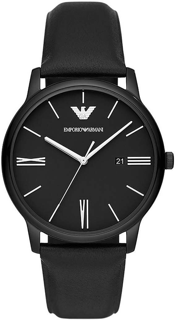 Hodinky Emporio Armani pánske, čierna farba, AR11573