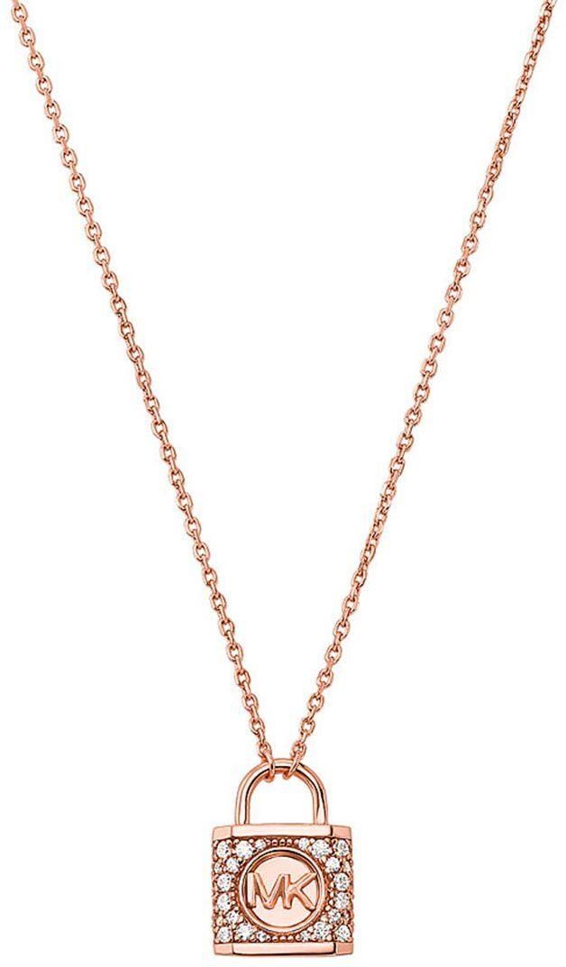 Strieborný pozlátený náhrdelník Michael Kors MKC1629AN791
