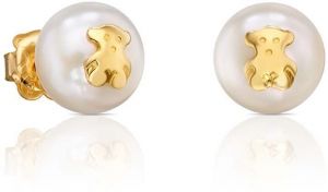 Zlaté náušnice Tous Pearls 1000115900