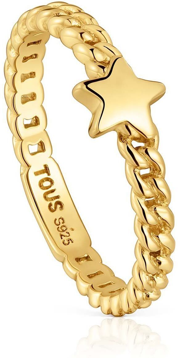 Strieborný pozlátený prsteň Tous 12 Bold Motif 1004106812