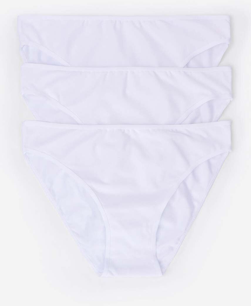 Nohavičky women'secret 3-pak biela farba, 7682948.99