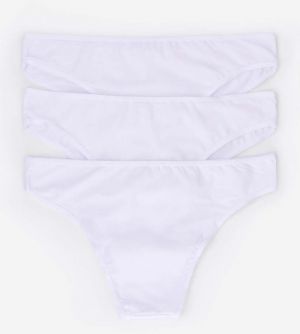 Nohavičky women'secret 3-pak biela farba, 7682921.99