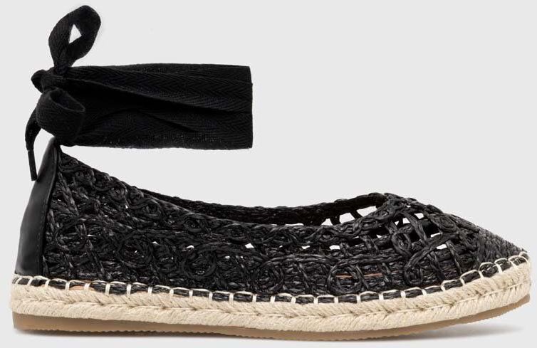 Espadrilky Answear.LAB čierna farba
