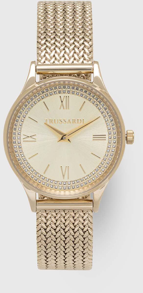 Hodinky Trussardi dámske, zlatá farba, R2453152506